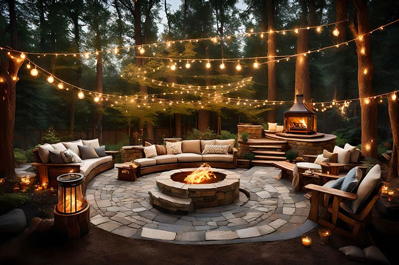 Backyard Fire Pit Landscaping Ideas - Shrubhub