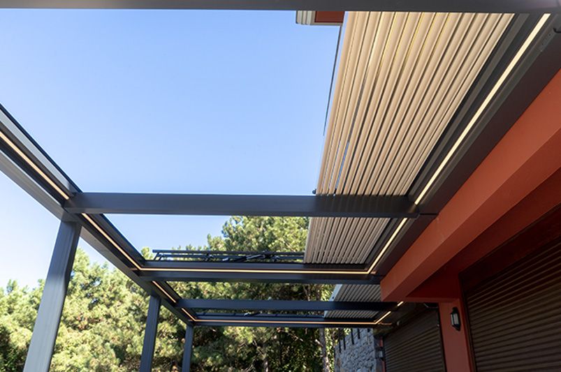 Upgrade Your Patio with a Modern Motorized Pergola System - Shrubhub