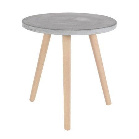 Wd Fiber Clay Table Gry image