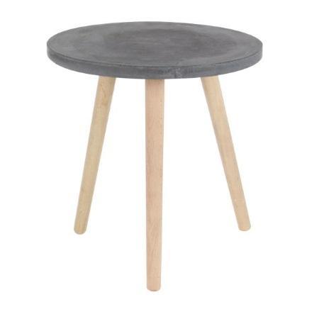 Wd Fiber Clay Table Blk image