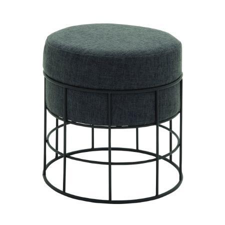 Mtl Outdoor Fabric Stool Blk image