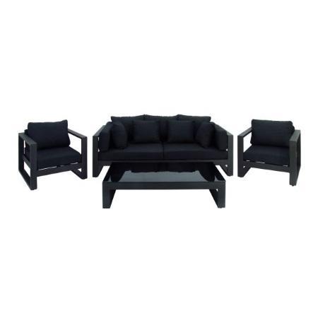 Alum Outdoor Sofa S4 Blk image