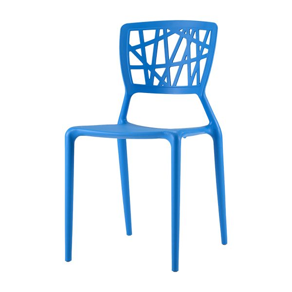 Phoenix Resin Side Chair- Blue image