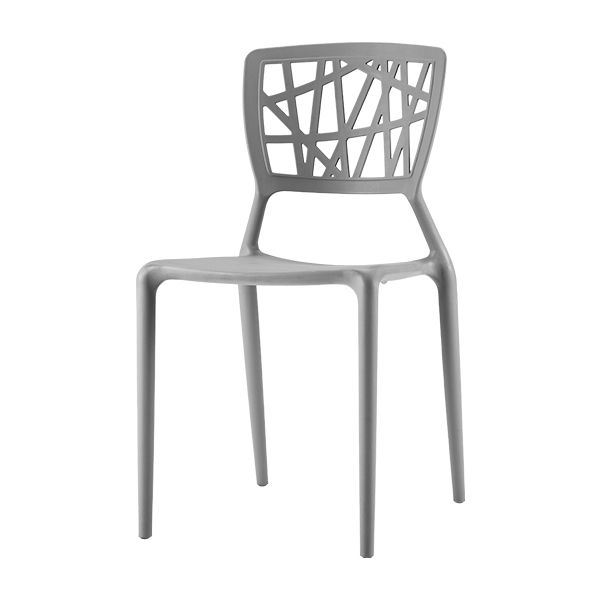 Phoenix Resin Side Chair- Grey image