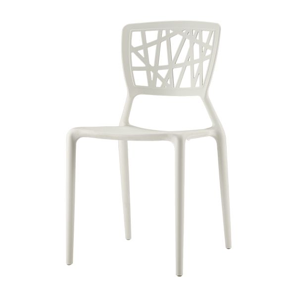 Phoenix Resin Side Chair- White image