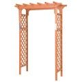 7 Ft Garden Wooden High Arbor Arch Plant Pergola image